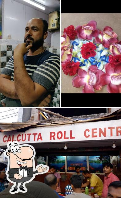 Here's a photo of Calcutta Roll Center