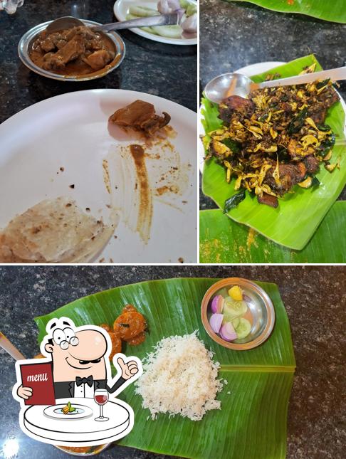 Food at Chandrappa Military Hotel