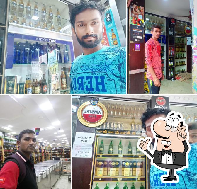 The interior of Crown Wines Liquor Store