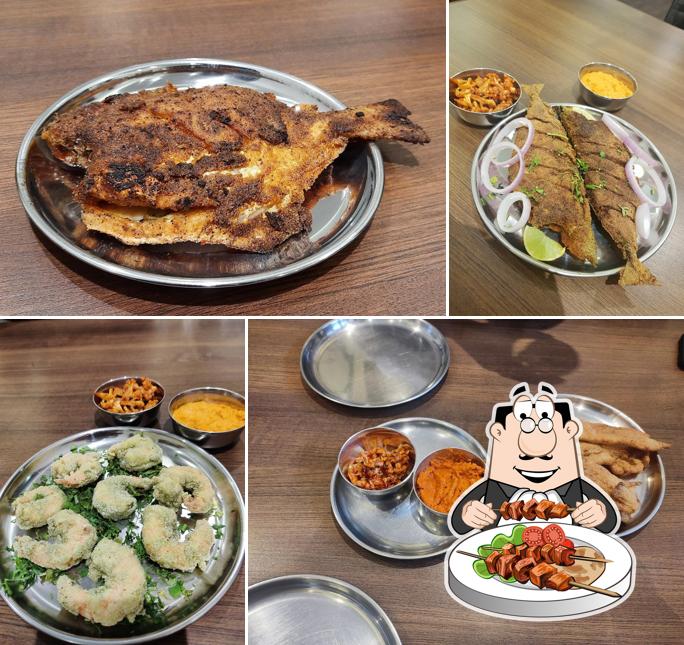 Food at Fish Curry Rice - Tilak Road