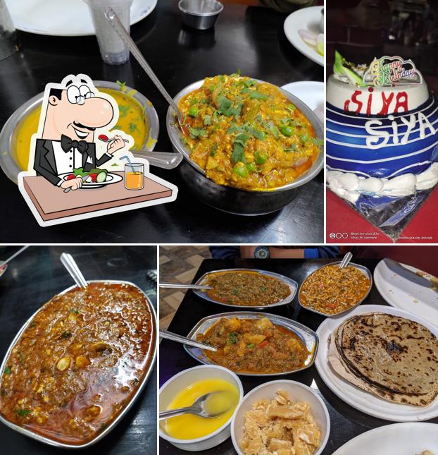 Food at Jay Khodiyar Kathiyawadi Hotel