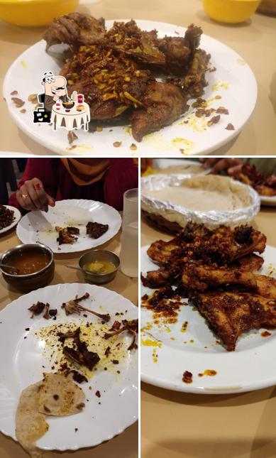 Food at Hotel Rahmaniya kethels chicken