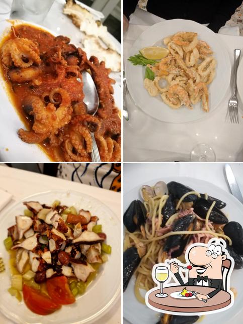 Cibo al Ristorante Albaruja Roma