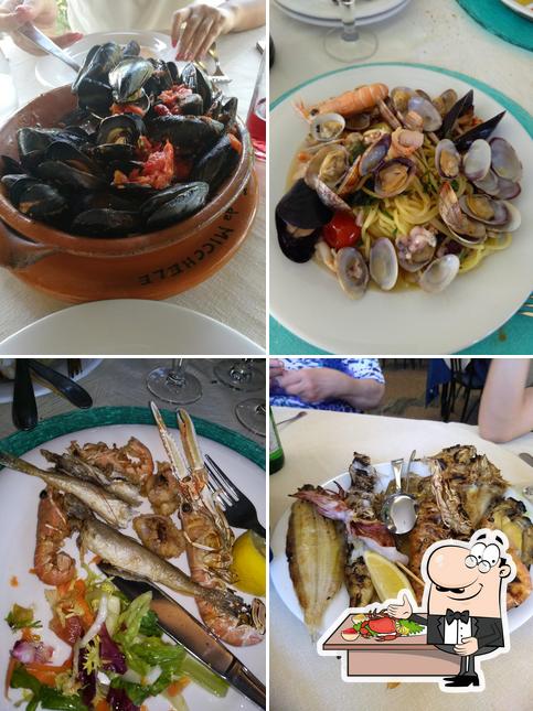 I clienti di Ristorante Da Micchele possono gustare diversi pasti di mare