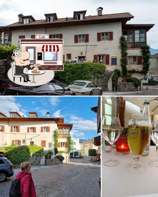 Guarda la foto che mostra la esterno e birra di Zur Blauen Traube