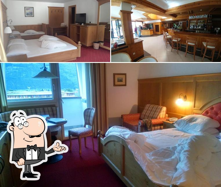 Gli interni di Hotel Zentral