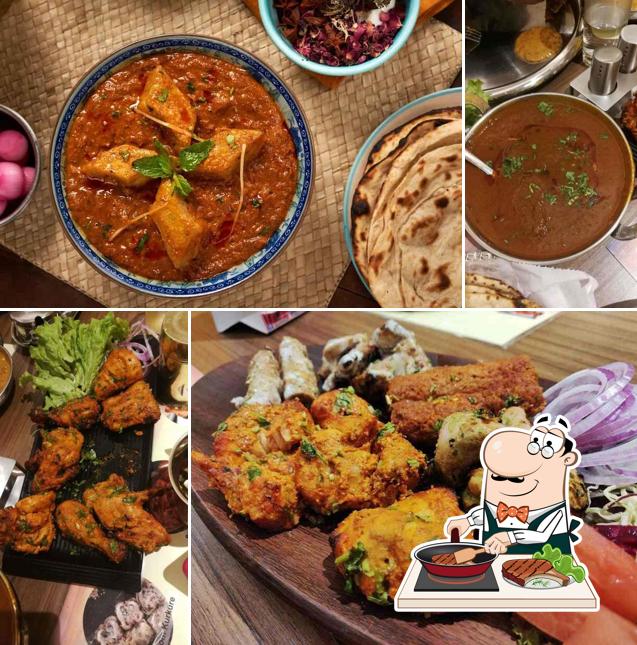 Meat dishes are offered by PIND BALLUCHI CR PARK