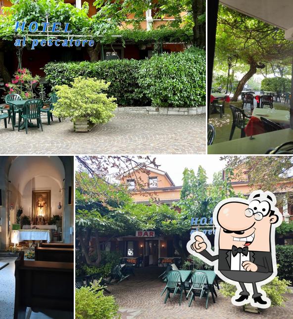 Gli interni di Albergo Ristorante al Pescatore
