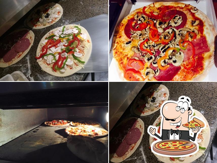 Choisissez de nombreux types de pizzas