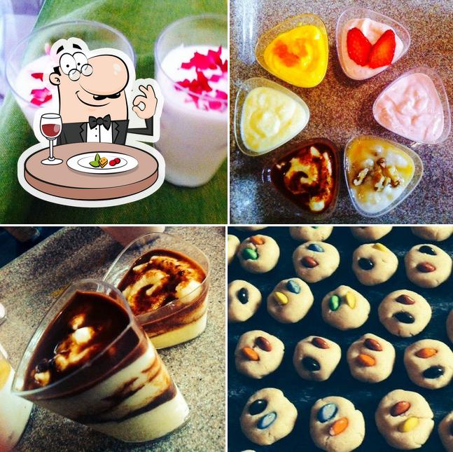 Food at Just Cookies