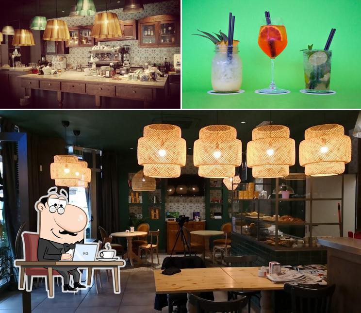 Tra le diverse cose da Don Camillo Taste si possono trovare la interni e cibo