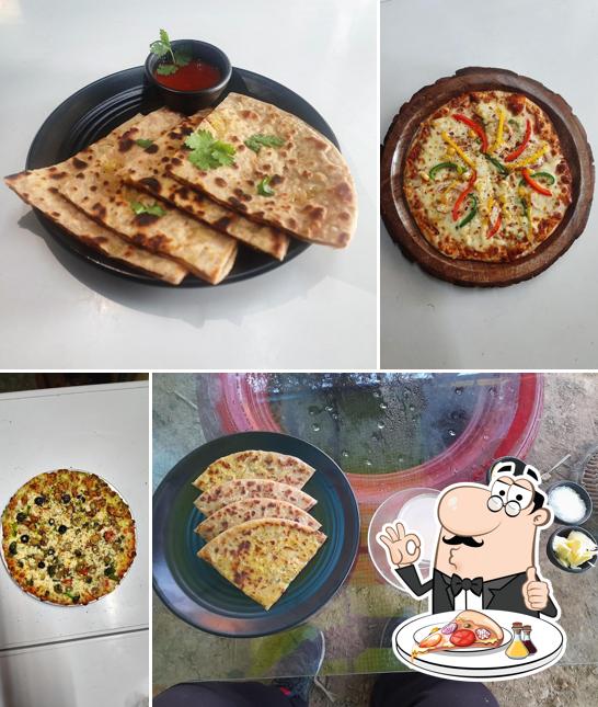 Order different types of pizza