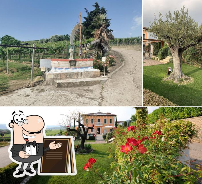 Puoi goderti l'aria fresca dal dehors di Locanda ai Capitelli