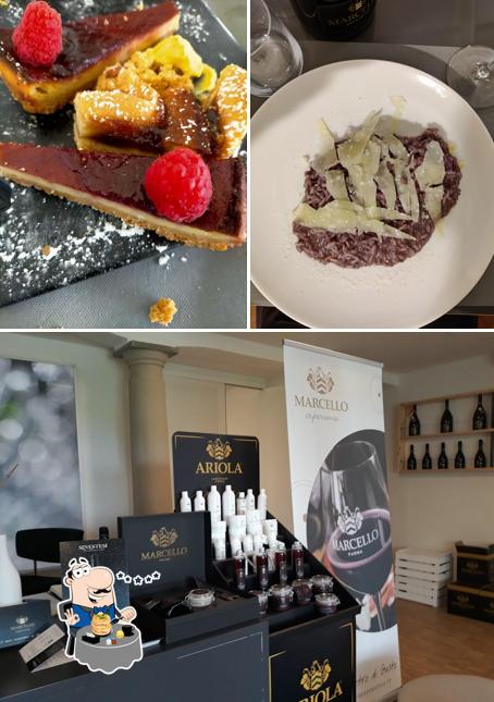 La cibo e bevanda del ristorante