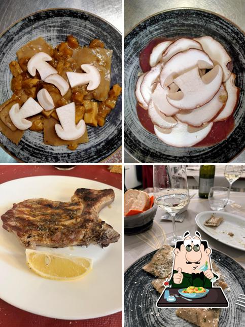 Platti al Osteria Raccontadina