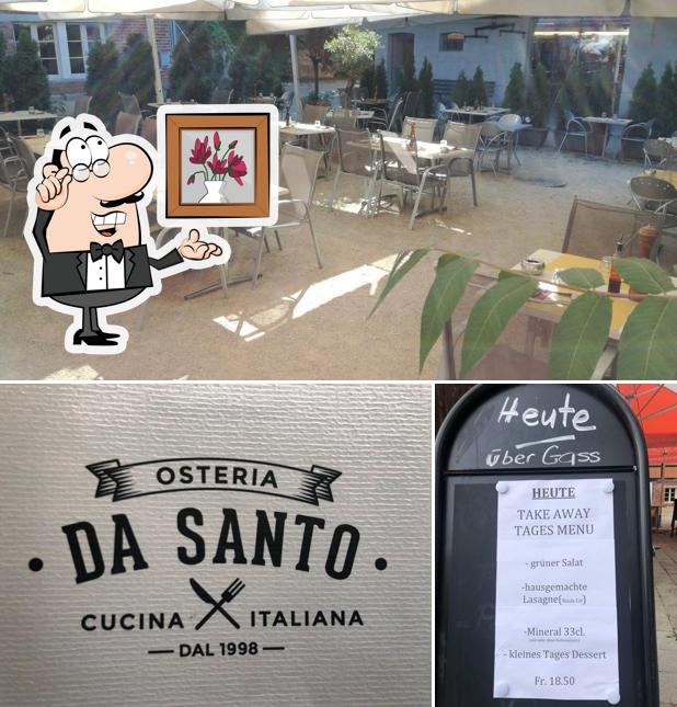 Siediti a un tavolo di Osteria da Santo