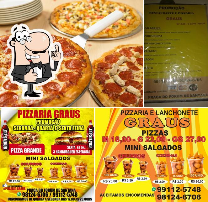 Graus pizzaria Santana AP