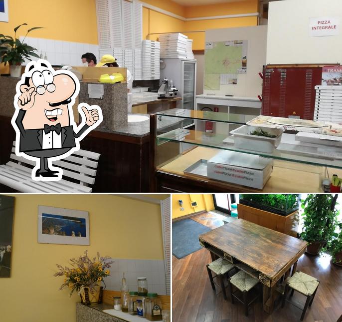 Gli interni di Pizzeria CRISTALLO