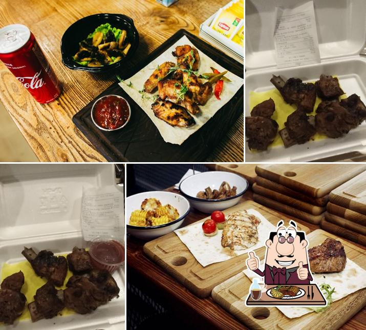 Prenez des plats à base de viande à GRILL PUB