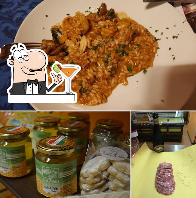 La immagine della bevanda e cibo di Ristorante Cascina Moreni