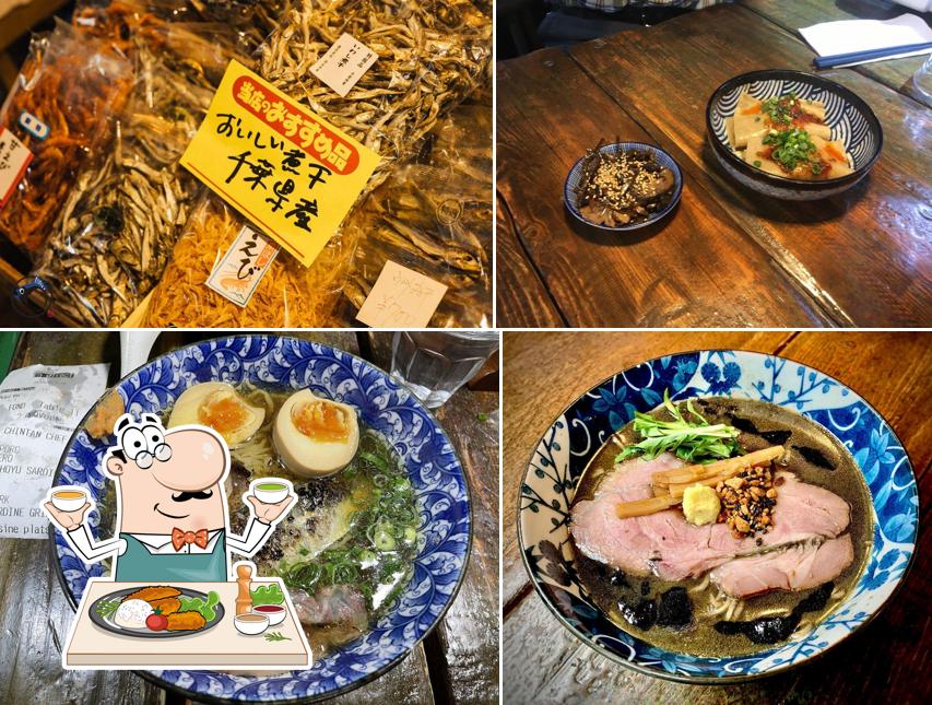 Plats à Kodawari Ramen (Yokochō)