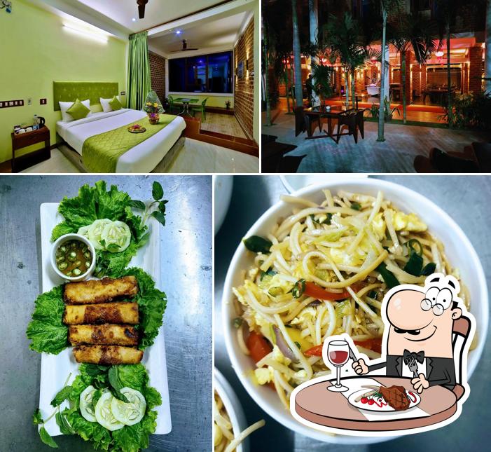 Try out meat meals at Le Bay Beach Resort