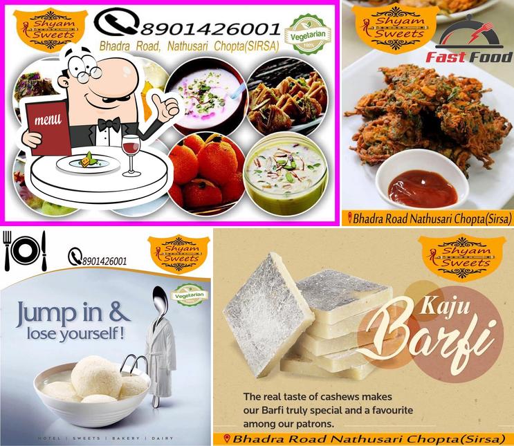 Food at Shree Shyam Sweets