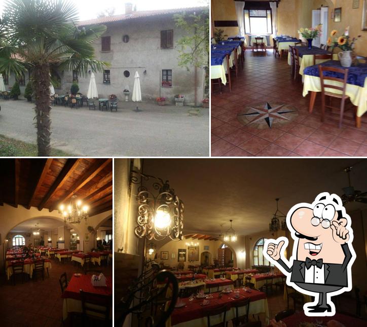 Gli interni di Ticino da Mario Pescatore