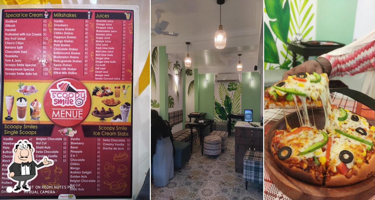 The interior of scoopy smile -The ice cream hub