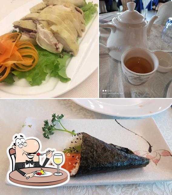 La cibo e bevanda del ristorante