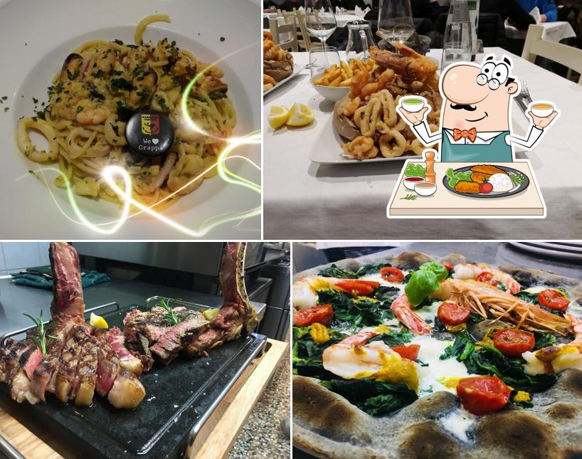 Cibo al Trattoria Pizzeria Riviera