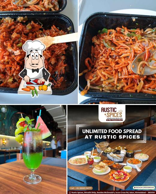 Bibimbap at Rustic Spices Cafe and Restaurant