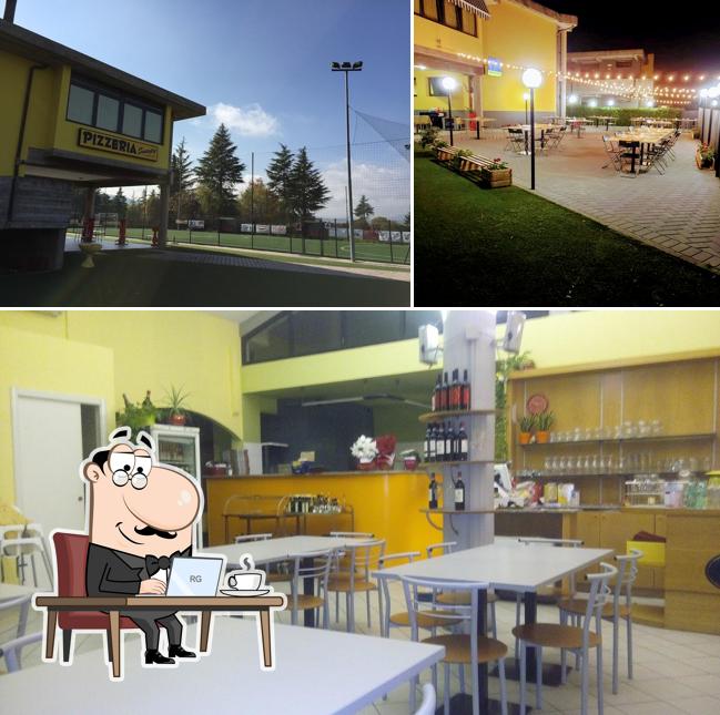 Gli interni di Snoopy