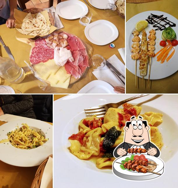 Cibo al Trattoria Il Gatto e La Volpe