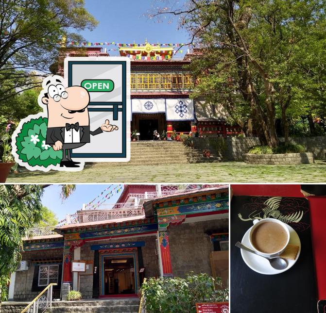 Among different things one can find exterior and beverage at Norling Cafe
