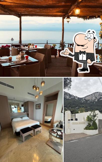 Gli interni di Villa Marina Capri Hotel & SPA