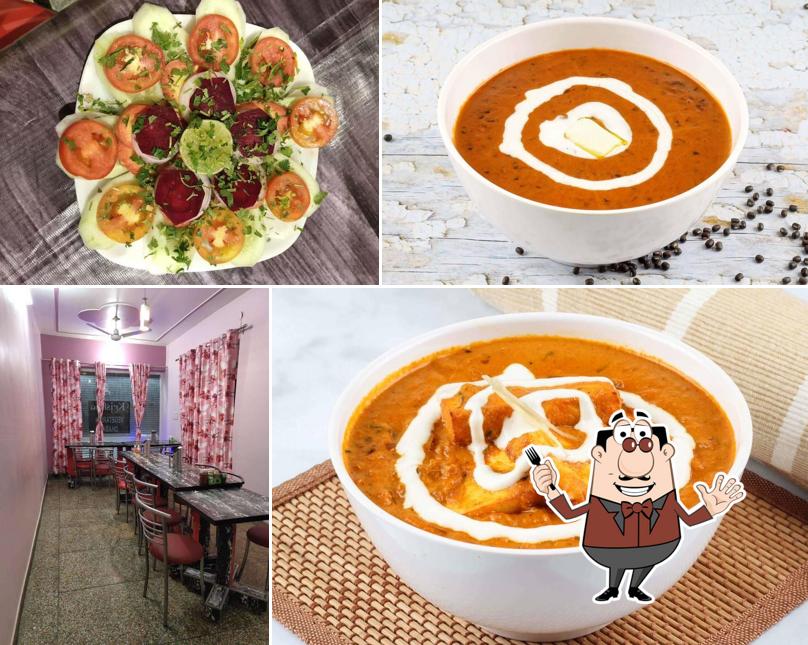 Food at Krishna Vegetarian Dhaba