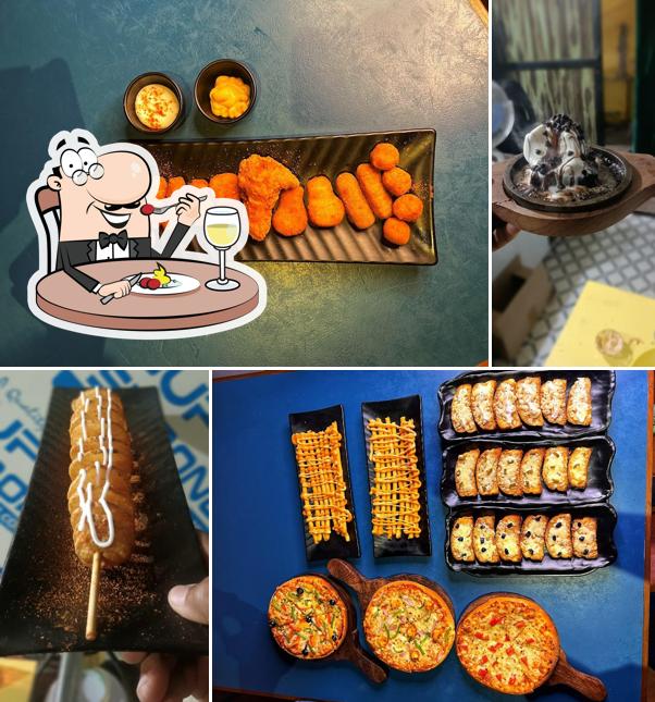 Food at Cafe Mocha Madness By Helly & Chilly