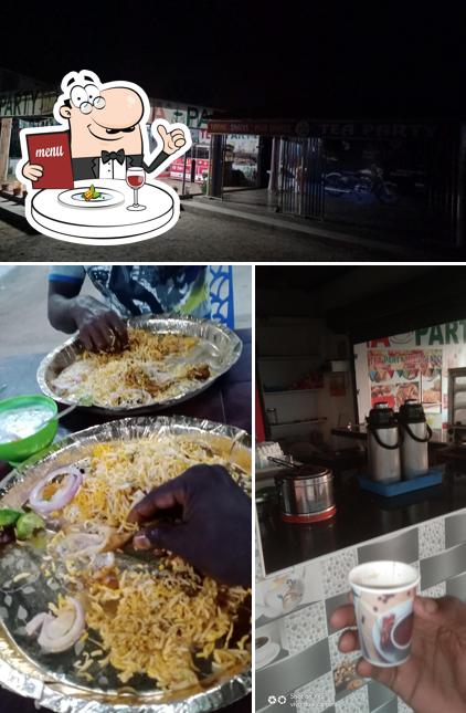 The image of food and exterior at TEA PARTY TALLAREVU