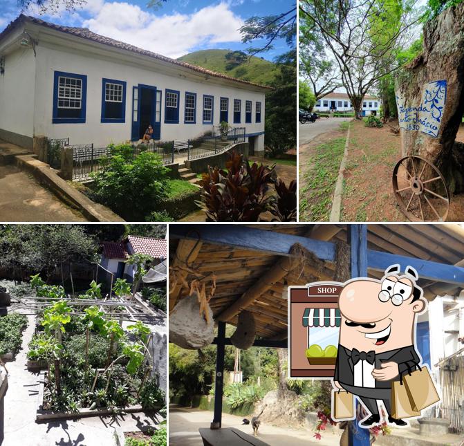 Descubra a parte externa do Fazenda Santo Inacio