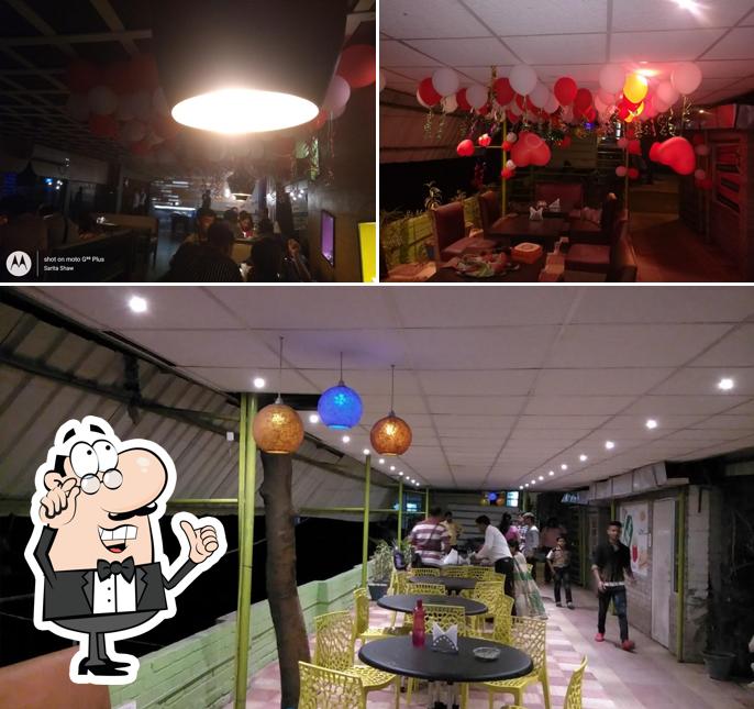 The interior of Food Street