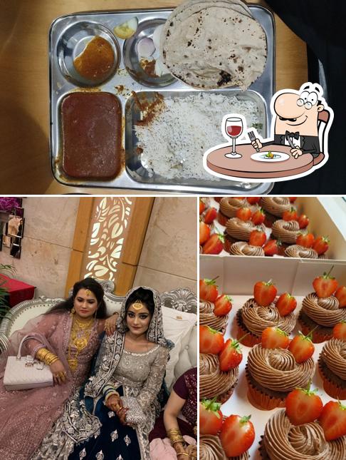 The restaurant's food and wedding