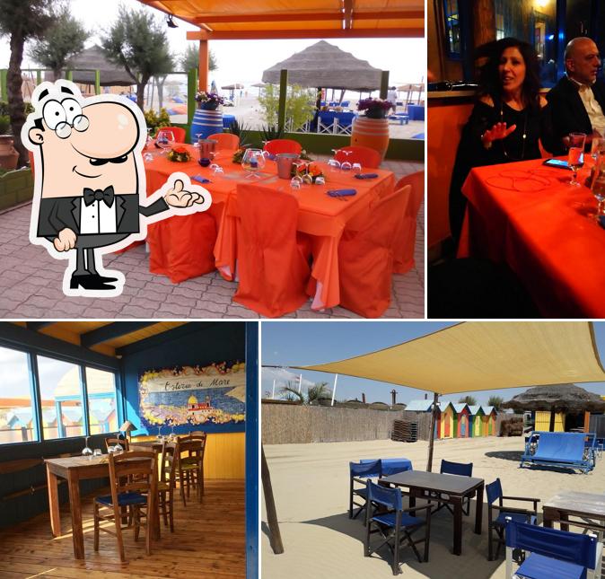 Gli interni di Ristorante Stabilimento Lo Scoglio