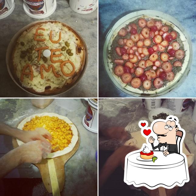 Pizzaria Bona Notte oferece uma seleção de pratos doces