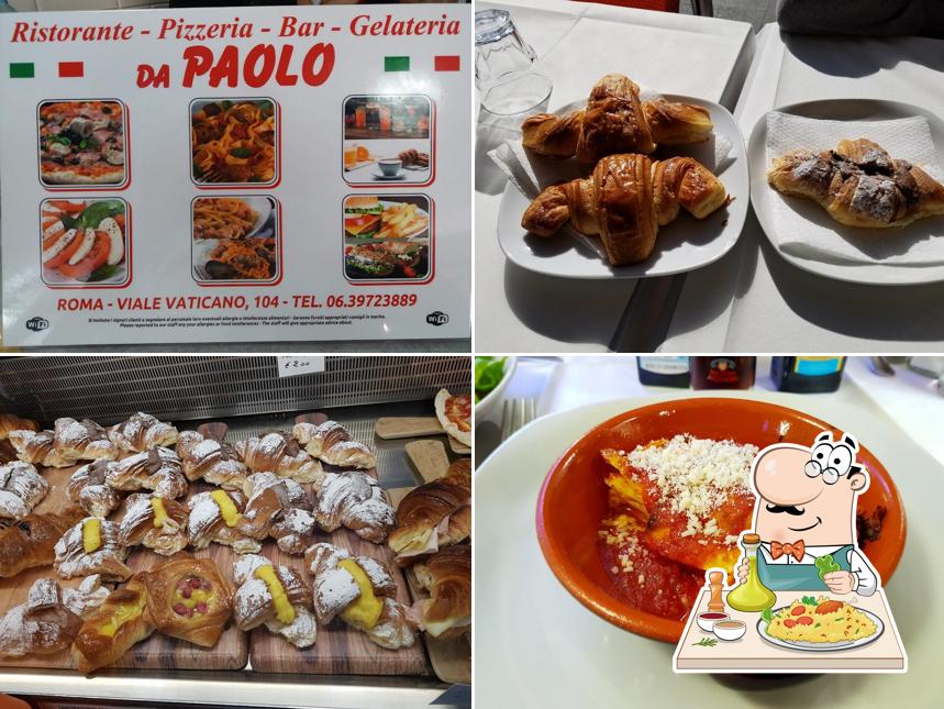 Cibo al Ristorante Da Paolo Vaticano