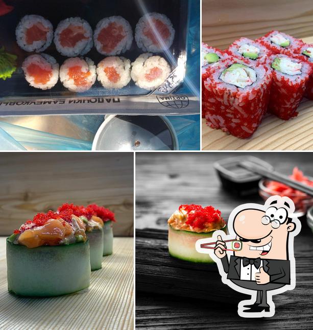 Choisissez de nombreuses options de sushi