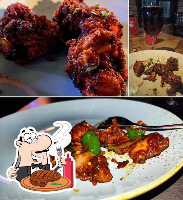 Get meat dishes at Nasha Fine dine Bar