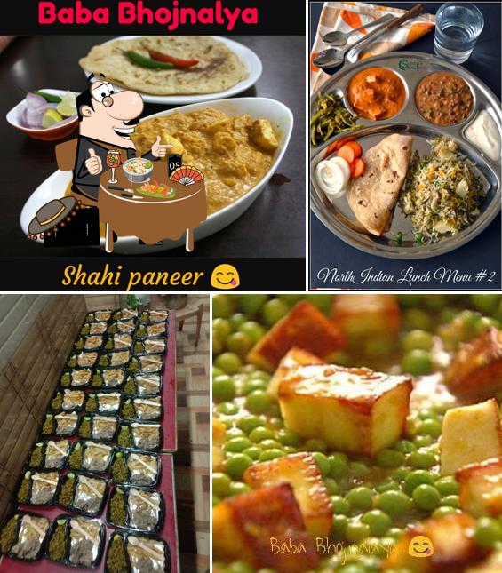 Meals at Baba Bhojnalaya