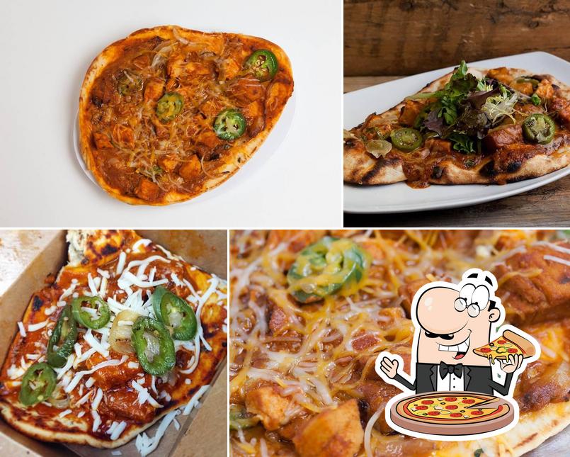 Pick pizza at Blend o spices"