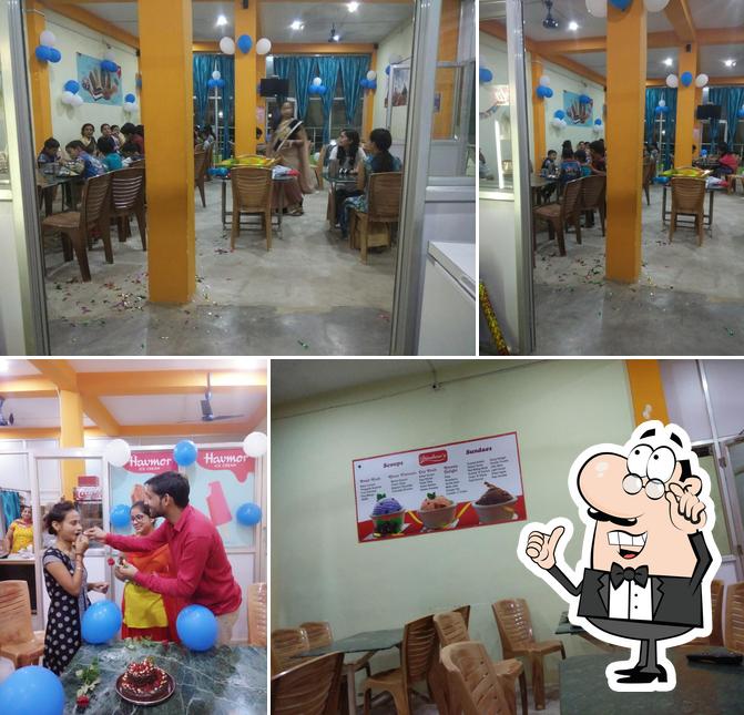 The interior of Cafe Marine Drive Food Point